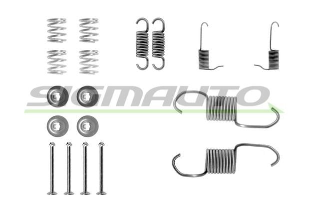 Sigmauto SK0696 Mounting kit brake pads SK0696