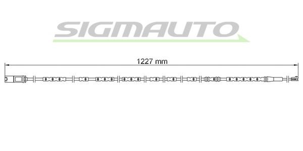 Sigmauto WI0930 Warning contact, brake pad wear WI0930