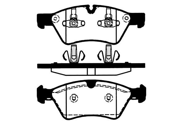 Technik'a 01872 Brake Pad Set, disc brake 01872