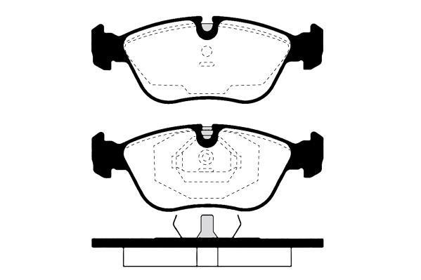 Technik'a 01328 Brake Pad Set, disc brake 01328