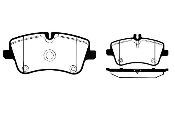 Technik'a 01415 Brake Pad Set, disc brake 01415