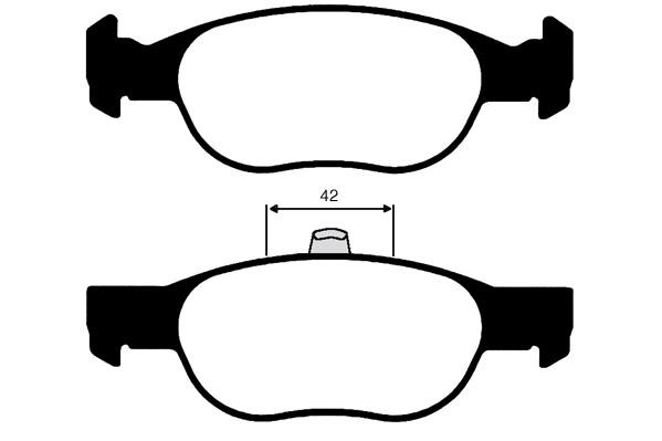 Technik'a 01246 Brake Pad Set, disc brake 01246