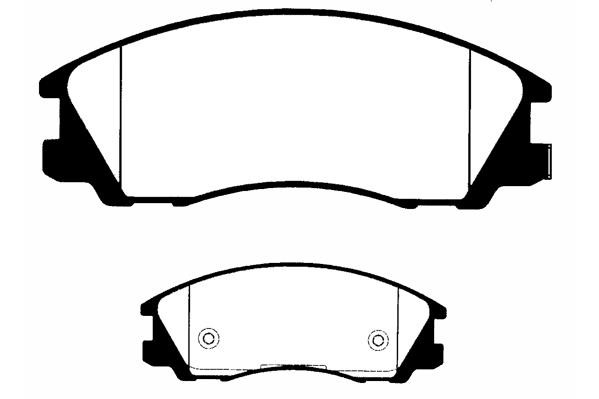 Technik'a 01706A Brake Pad Set, disc brake 01706A