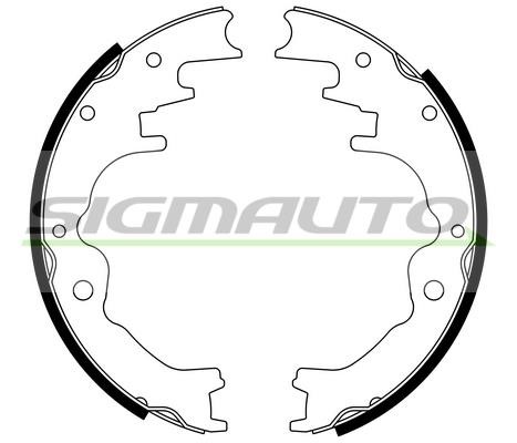 Sigmauto SFA784 Brake shoe set SFA784