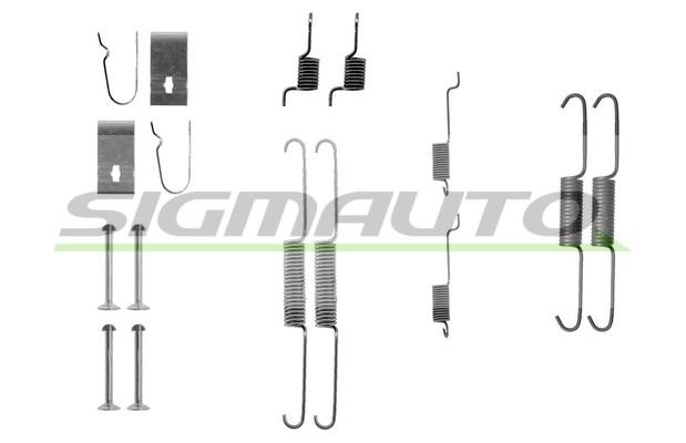 Sigmauto SK0811 Mounting kit brake pads SK0811