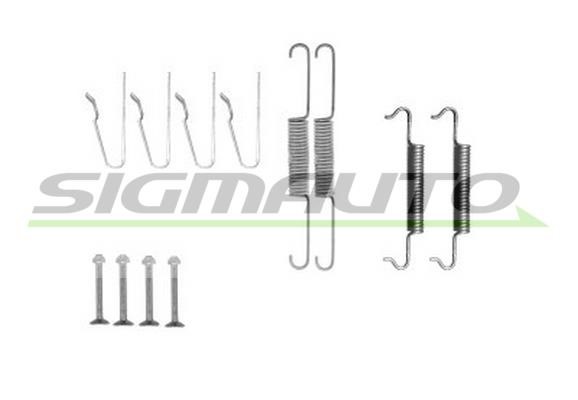 Sigmauto SK0027 Mounting kit brake pads SK0027