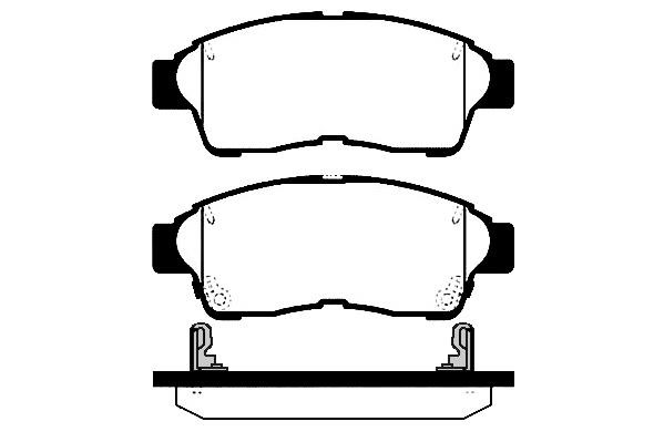 Technik'a 01235 Brake Pad Set, disc brake 01235