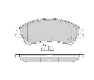 Technik'a 182175A Brake Pad Set, disc brake 182175A