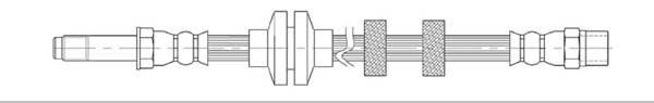 Technik'a 24946 Brake Hose 24946