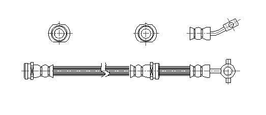 Technik'a 49167 Brake Hose 49167