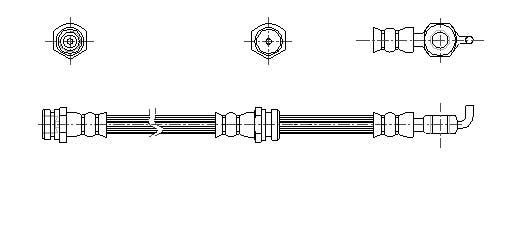 Technik'a 49144 Brake Hose 49144