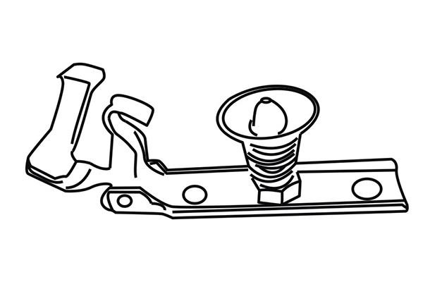 WXQP 170683 Bonnet Lock 170683