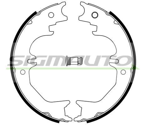 Sigmauto SFA982 Parking brake shoes SFA982