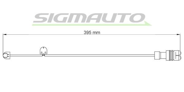 Sigmauto WI0705 Warning contact, brake pad wear WI0705