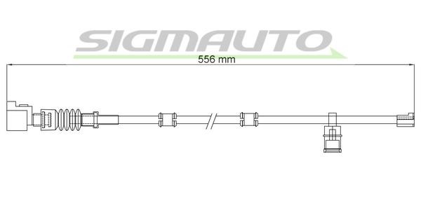 Sigmauto WI0940 Warning contact, brake pad wear WI0940