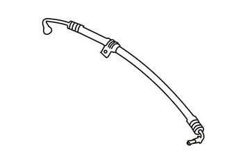 WXQP 370575 Hydraulic Hose, steering system 370575