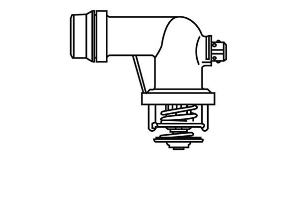 WXQP 220079 Thermostat, coolant 220079