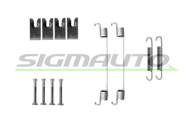 Sigmauto SK0827 Mounting kit brake pads SK0827