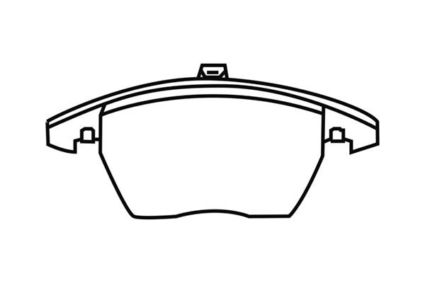 WXQP 340189 Brake Pad Set, disc brake 340189