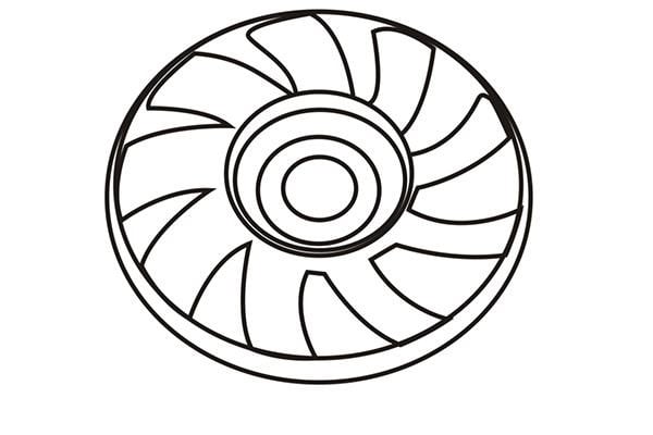 WXQP 220401 Fan impeller 220401