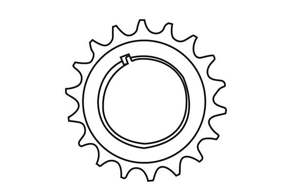 WXQP 110767 TOOTHED WHEEL 110767