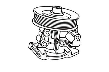 WXQP 620031 Water pump 620031