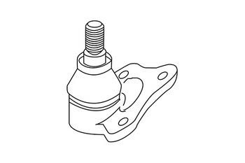 WXQP 361307 Ball joint 361307