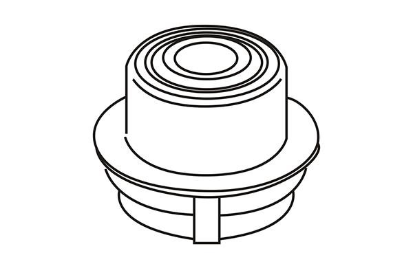 WXQP 180447 Control Arm-/Trailing Arm Bush 180447