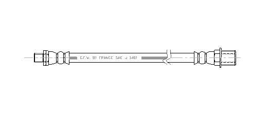 Technik'a 49107 Brake Hose 49107