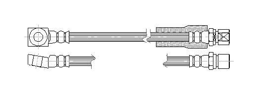 Technik'a 23794 Brake Hose 23794
