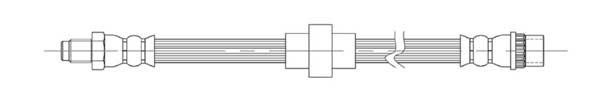 Technik'a 23691 Brake Hose 23691