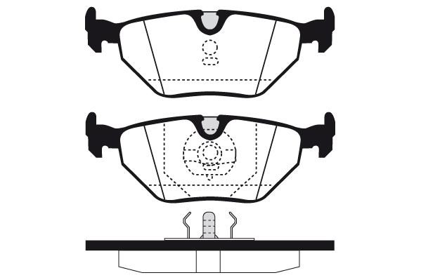 Technik'a 02013 Brake Pad Set, disc brake 02013