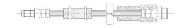 Technik'a 42208 Brake Hose 42208