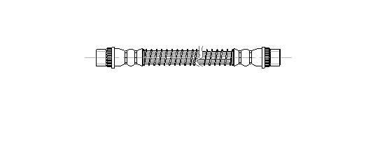 Technik'a 49155 Brake Hose 49155