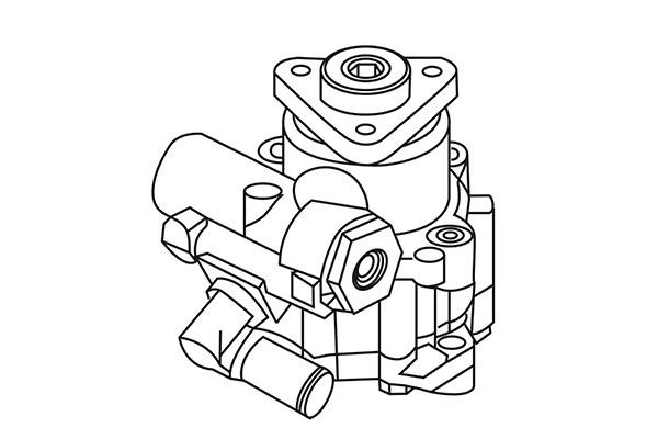 WXQP 311827 Hydraulic Pump, steering system 311827