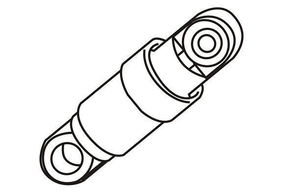 WXQP 210731 Belt tensioner damper 210731