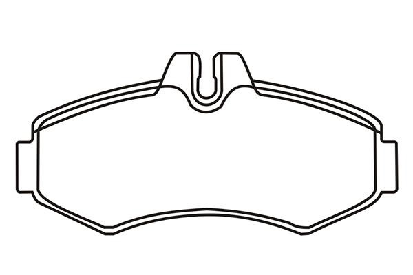 WXQP 340155 Brake Pad Set, disc brake 340155