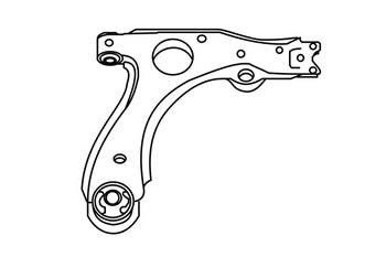 WXQP 361643 Track Control Arm 361643