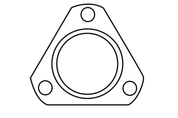 WXQP 210737 Exhaust pipe gasket 210737