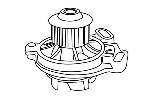 WXQP 320649 Water pump 320649