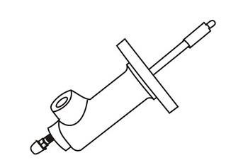 WXQP 140053 Clutch slave cylinder 140053