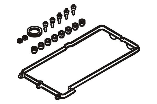 WXQP 210389 Gasket, cylinder head cover 210389