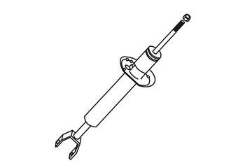 WXQP 361015 Front oil shock absorber 361015