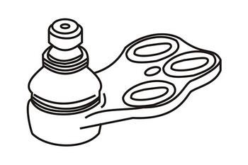 WXQP 580029 Ball joint 580029