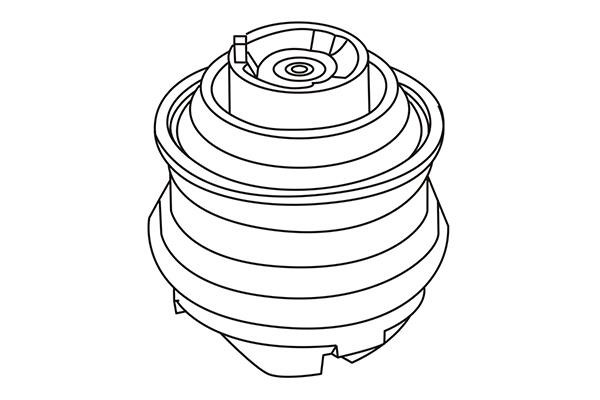 WXQP 180567 Engine mount 180567