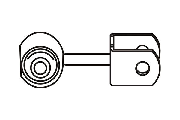 WXQP 160799 Rod/Strut, stabiliser 160799