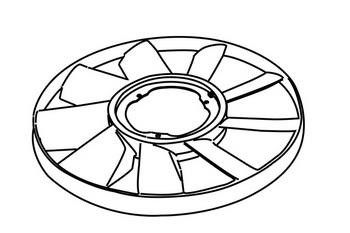 WXQP 120637 Fan impeller 120637