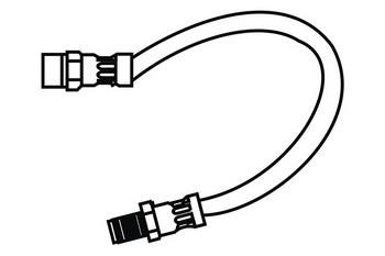 WXQP 140507 Hydraulic Hose, steering system 140507