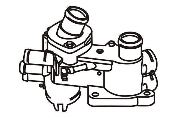 WXQP 320305 Coolant Flange 320305