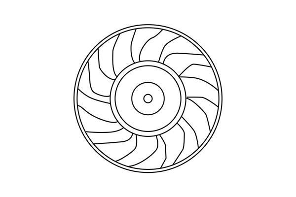 WXQP 320805 Fan impeller 320805
